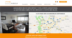Desktop Screenshot of madridalquila.es